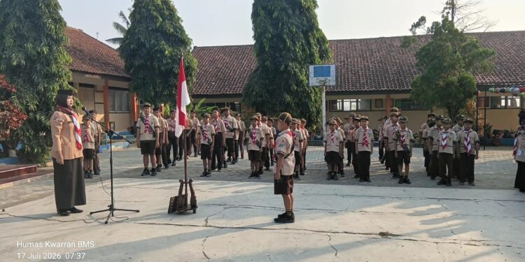 Pangkalan SDN 2 Papringan Terima Anggota Baru Pramuka Siaga