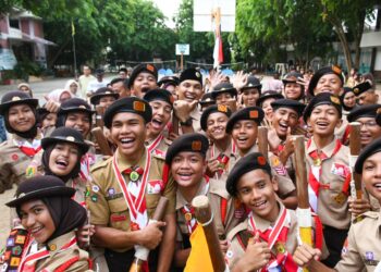 Lima Pramuka MAN 2 Banda Aceh Resmi Dikukuhkan sebagai Pramuka Garuda