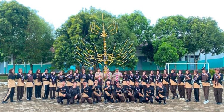 Semangat Kolaborasi Sambut Hari Pramuka ke-65, Kwarran dan DKR Patimpeng Bentuk Sangga Kerja LT-II Kwarran Patimpeng