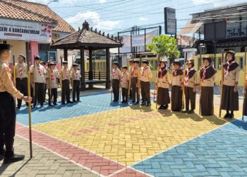 Semangat Baru Warnai Latihan Perdana Pramuka SDN 4 Bancarkembar
