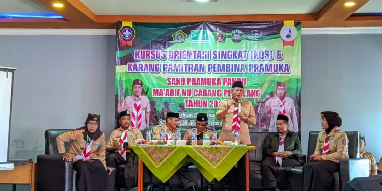 Sako Pramuka Pandu Ma’arif Nu Cabang Pemalang Sukses Gelar Kursus Orientasi Singkat Mabigus Dan Karang Pamitran Tahun 2026