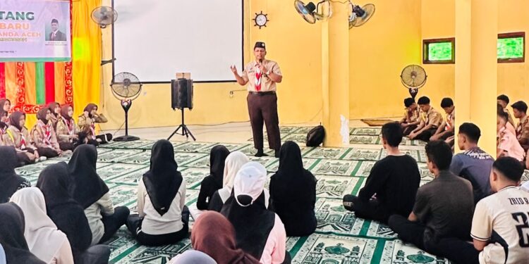 Pramuka MAN 2 Banda Aceh Gelar Pembukaan Penerimaan Tamu Ambalan 2026