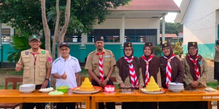 Semangat Persaudaraan dan Pengabdian Menggema dalam Peringatan Hari Lahir Ambalan Tomau ke-XX di SMAN 19 Bone.