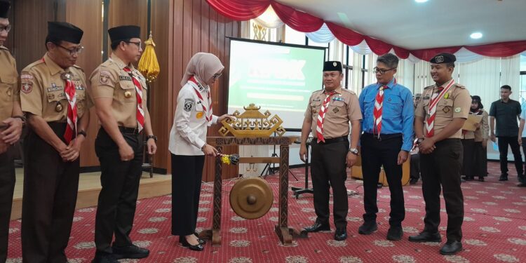Diikuti 52 Peserta, Ketua Kwarda Lampung Buka Kpdk 2026 Dan Launching Program Garis Depan