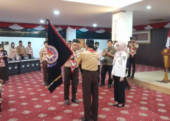 Diikuti 52 Peserta, Ketua Kwarda Lampung Buka Kpdk 2026 Dan Launching Program Garis Depan
