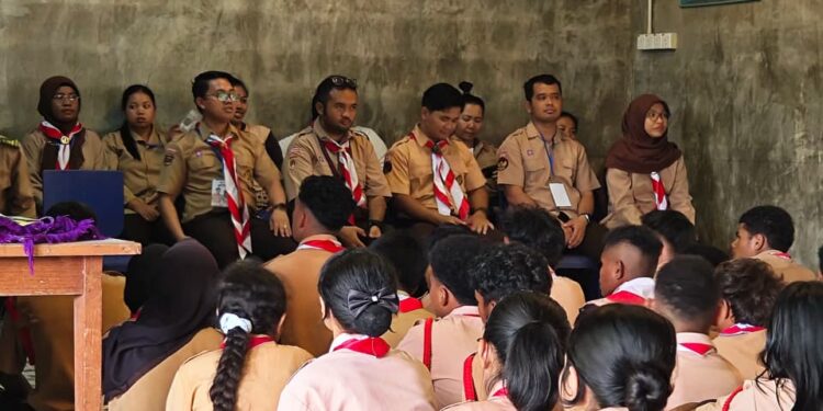 Pramuka Penggalang LC Kota Kinabalu Ikuti Latihan Dasar Kepemimpinan
