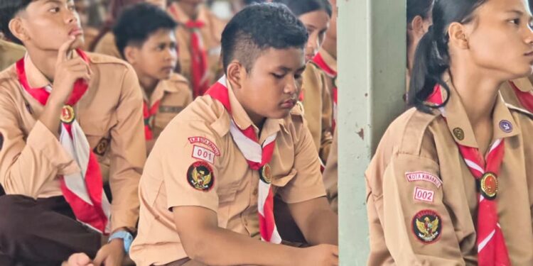Pramuka Penggalang LC Kota Kinabalu Ikuti Latihan Dasar Kepemimpinan