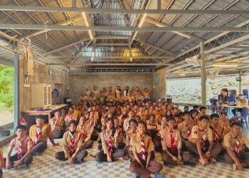 Pramuka Penggalang LC Kota Kinabalu Ikuti Latihan Dasar Kepemimpinan
