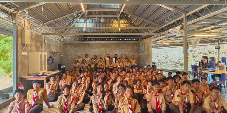 Pramuka Penggalang LC Kota Kinabalu Ikuti Latihan Dasar Kepemimpinan