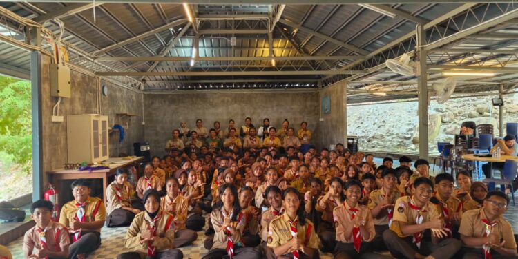 Pramuka Penggalang LC Kota Kinabalu Ikuti Latihan Dasar Kepemimpinan