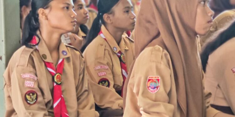 Pramuka Penggalang LC Kota Kinabalu Ikuti Latihan Dasar Kepemimpinan
