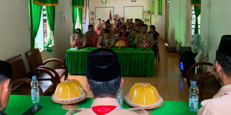Rapat Pemantapan LT-II Kwarran Patimpeng Matangkan Petunjuk Teknis Lomba Menuju Hari Pramuka ke-65