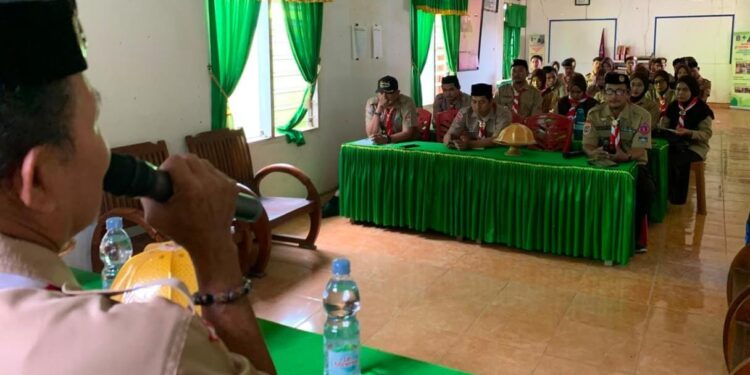 Rapat Pemantapan LT-II Kwarran Patimpeng Matangkan Petunjuk Teknis Lomba Menuju Hari Pramuka ke-65