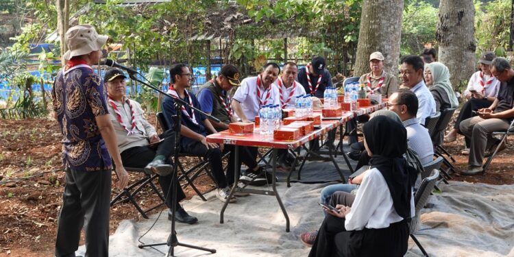 Semangat Swasembada Jamnas XII 2026, Kwarnas Siapkan Edukasi Peserta dengan Penanaman Padi Perdana