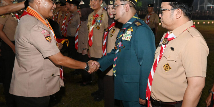 Pramuka Se-Indonesia Ulang Janji, Ketua Kwarnas: Pramuka Pilar Ketiga Pendidikan Bukan Yang Lain