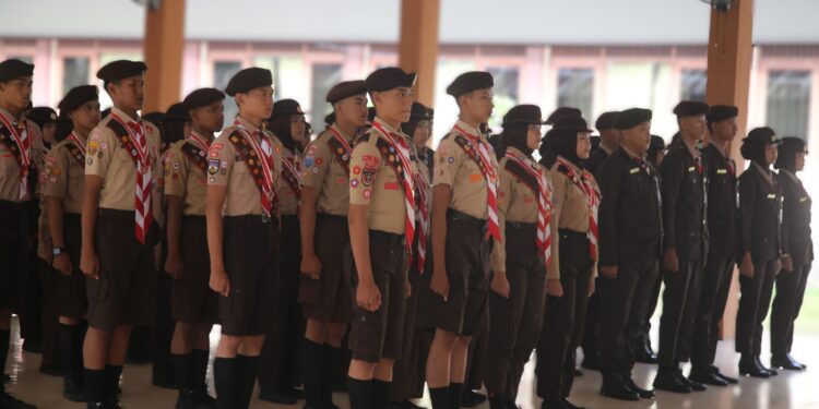 Gladi Bersih Upacara Pembukaan Jambore Nasional XII 2026 Digelar di Buperta Cibubur