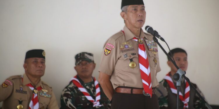 Gladi Bersih Upacara Pembukaan Jambore Nasional XII 2026 Digelar di Buperta Cibubur