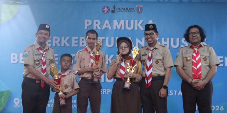 Kwarda Banten Gelar Pramuka Berkebutuhan Khusus Berprestasi 2026, Dorong Anak Difabel Kembangkan Potensi