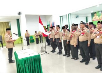 SAKO Pramuka Alwashliyah Sumut Resmi Dilantik, Siapkan Kader Muda Berkarakter