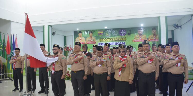 SAKO Pramuka Alwashliyah Sumut Resmi Dilantik, Siapkan Kader Muda Berkarakter