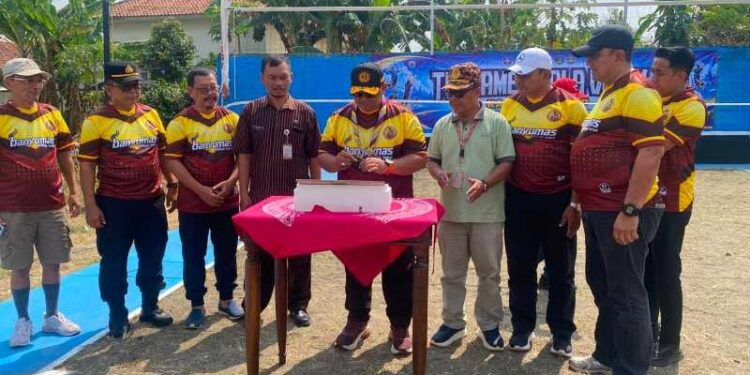 Ketua Kwarcab Banyumas Resmikan Lapangan Tunas Muda, Programkan Festival Kuda Lumping Tahun Depan