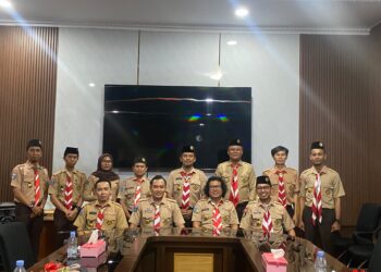 Ketua Kwarda Banten Kunjungi Kwarcab Serang, Dorong Penguatan Pendidikan Karakter dan Pramuka Garuda