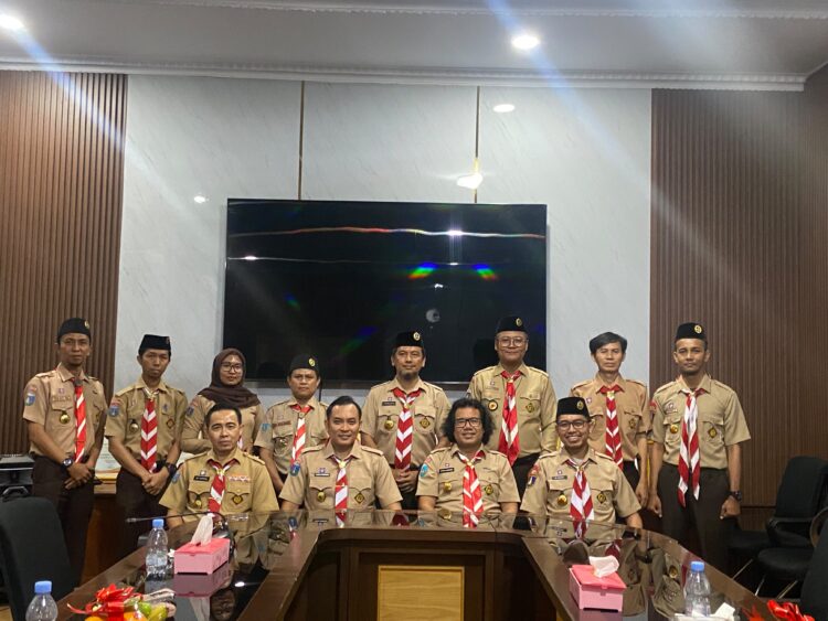 Ketua Kwarda Banten Kunjungi Kwarcab Serang, Dorong Penguatan Pendidikan Karakter dan Pramuka Garuda