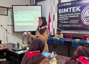 Kwarcab Banyumas Gelar Bimtek Penulisan Ilmiah bagi Pembina Pramuka