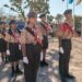 Putra Terbaik Lembata Pimpin Penurunan Bendera pada Penutupan Jamda X Pramuka NTT