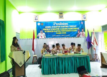 Kwarcab Banyumas Nilai Kinerja Kwarran Purwokerto Utara dalam LKT 2026