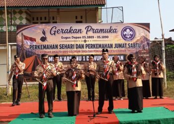 206 Penggalang Ikuti PERJUSA MI Ma’arif NU 1 Dawuhan Wetan
