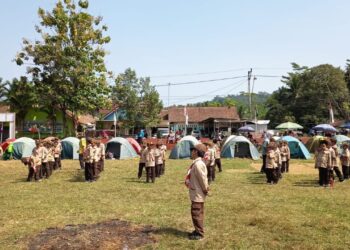 MI Ma’arif NU 1 Dawuhan Wetan Kedungbanteng Sambut Siaga Baru Melalui Persari Ceria
