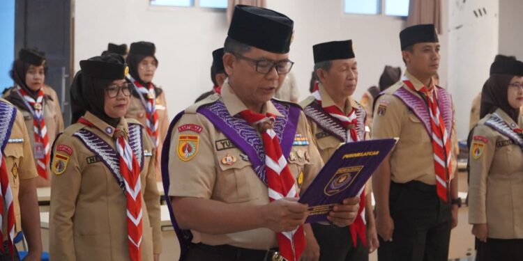 Ketua Kwarcab Banyumas Lantik Pengurus Pusdiklatcab Kendalisada Masa Bakti 2026–2031