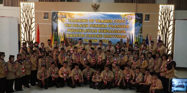 Ketua Kwarcab Banyumas Lantik Pengurus Pusdiklatcab Kendalisada Masa Bakti 2026–2031
