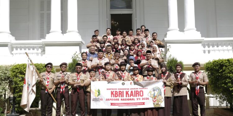 Momen Bersejarah: Gudep KBRI Kairo Lepas Kontingen Perdana untuk Jamnas XII 2026