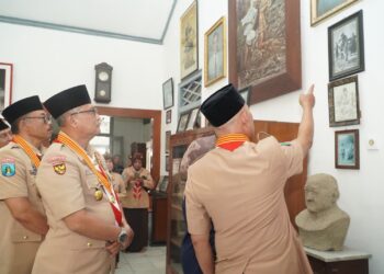 Kwarnas dan Kwarda Jatim Satukan Langkah dari Istana Gebang, Pramuka Didorong Rawat Warisan Perjuangan Bung Karno
