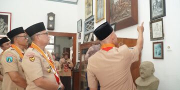 Kwarnas dan Kwarda Jatim Satukan Langkah dari Istana Gebang, Pramuka Didorong Rawat Warisan Perjuangan Bung Karno