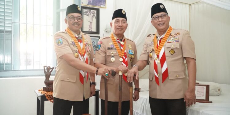 Kwarnas dan Kwarda Jatim Satukan Langkah dari Istana Gebang, Pramuka Didorong Rawat Warisan Perjuangan Bung Karno