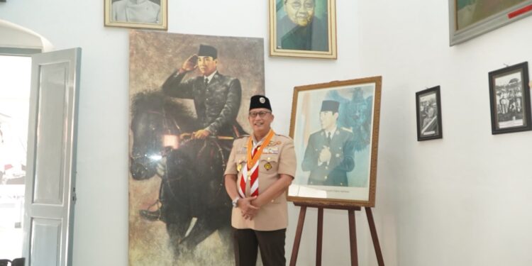 Kwarnas dan Kwarda Jatim Satukan Langkah dari Istana Gebang, Pramuka Didorong Rawat Warisan Perjuangan Bung Karno