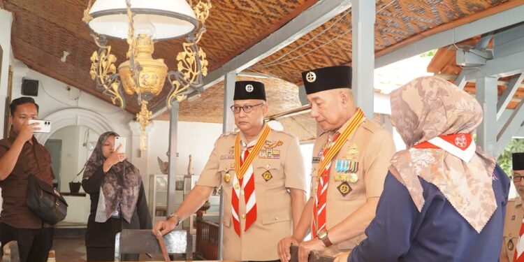 Kwarnas dan Kwarda Jatim Satukan Langkah dari Istana Gebang, Pramuka Didorong Rawat Warisan Perjuangan Bung Karno