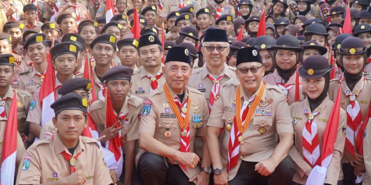 Ketua Kwarnas dan Kwarda Jatim Ziarah ke Makam Bung Karno, Tegaskan Pramuka Tak Boleh Kehilangan Akar Sejarah