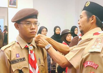 Pelantikan 11 Pandega Perdana KBRI Kairo, Pembina: “Ini Transfer Spirit”