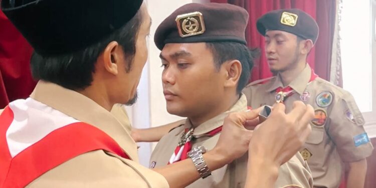 Pelantikan 11 Pandega Perdana KBRI Kairo, Pembina: “Ini Transfer Spirit”