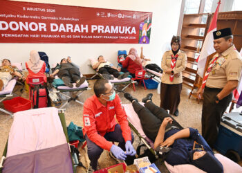 Peringati Hari Pramuka Ke-65 dan Bulan Bakti Pramuka: Kwarnas Gelar Donor Darah Tahun 2026