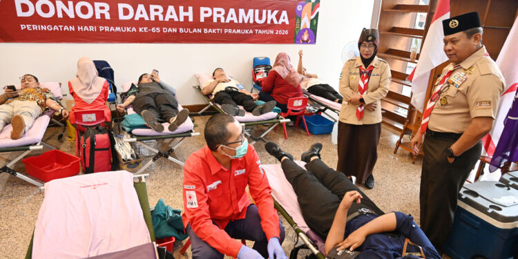 Peringati Hari Pramuka Ke-65 dan Bulan Bakti Pramuka: Kwarnas Gelar Donor Darah Tahun 2026