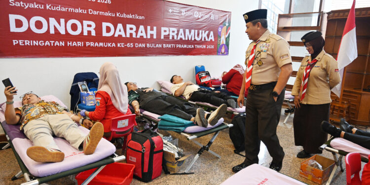 Peringati Hari Pramuka Ke-65 dan Bulan Bakti Pramuka: Kwarnas Gelar Donor Darah Tahun 2026