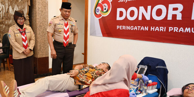 Peringati Hari Pramuka Ke-65 dan Bulan Bakti Pramuka: Kwarnas Gelar Donor Darah Tahun 2026