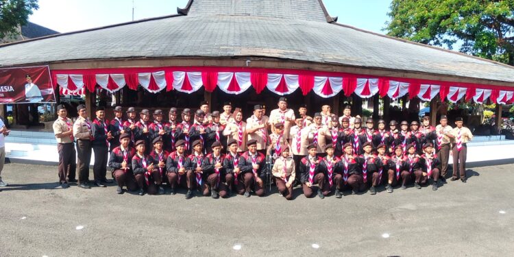 Lepas Kontingen Jambore Nasional 2026, Bupati Grobogan Ingatkan Pentingnya Karakter dan Inkulsivitas Gerakan Pramuka