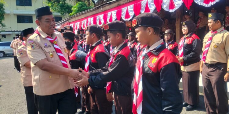 Lepas Kontingen Jambore Nasional 2026, Bupati Grobogan Ingatkan Pentingnya Karakter dan Inkulsivitas Gerakan Pramuka