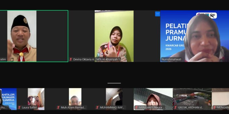 Kwarda Jatim Dukung Pelatihan Pramuka Jurnalis Kwarcab Gresik Dorong Transformasi Digital dan Penguatan Kehumasan